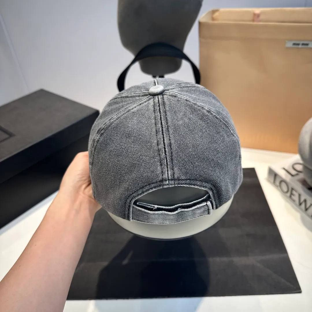 P60 Crow Heart baseball cap, retro cowboy cap, head circumference 57.cm
